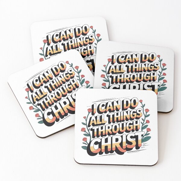 Item preview, I Can Do All Things Through Christ designed and sold by graphic-genie.