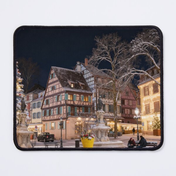 Item preview, Colmar at night during Christmas designed and sold by pietrofoto.