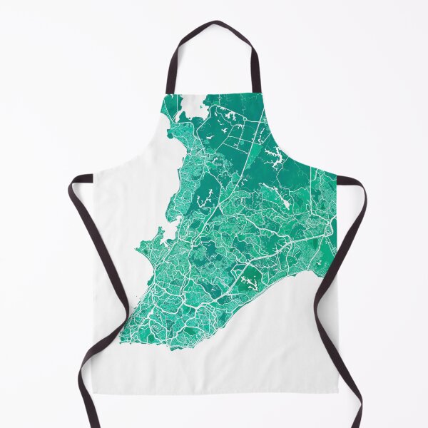 Item preview, Salvador City Map of Bahia, Brazil - Watercolor designed and sold by deMAP.