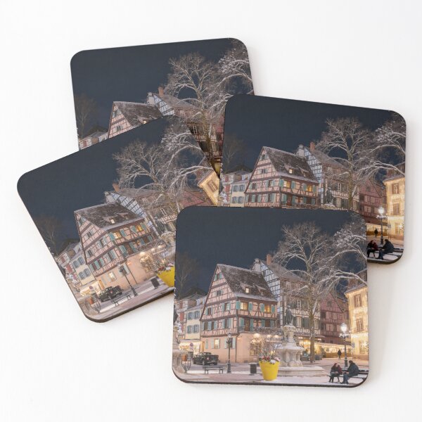 Item preview, Colmar at night during Christmas designed and sold by pietrofoto.