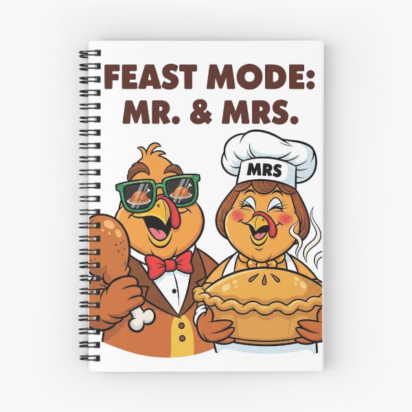 Item preview, Feast Mode Mr. & Mrs. Thanksgiving Turkey  designed and sold by Ayshopcog.