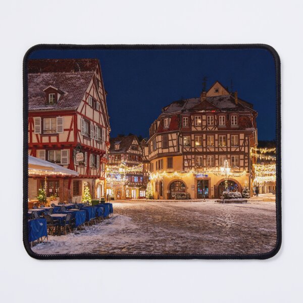 Item preview, Colmar at night during Christmas designed and sold by pietrofoto.