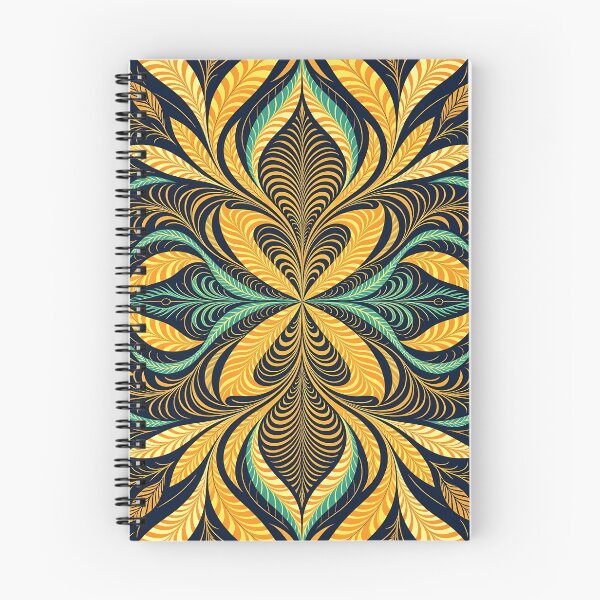 Item preview, Colorful, Flowers & Leaves, Abstract Artistic Stylize, Symmetrical Repeated Texture Pattern (image size 8320x12480) designed and sold by Digital-Davinci.