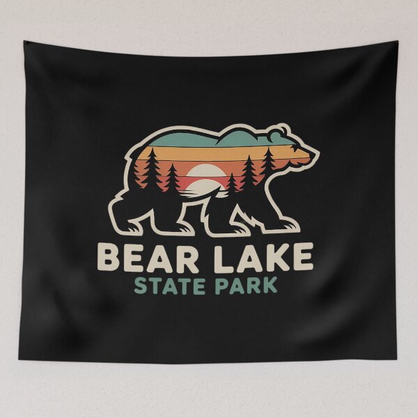 Item preview, Bear Lake Camping Hiking designed and sold by Sunset4Bones.