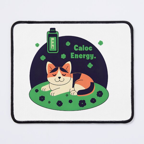 Item preview, Fluffy Calico Cat Art designed and sold by OMAR-AMANY.