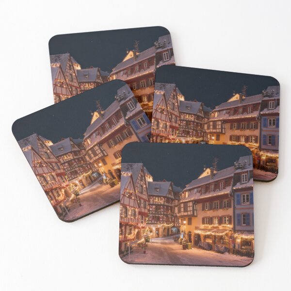 Item preview, Colmar at night during Christmas designed and sold by pietrofoto.