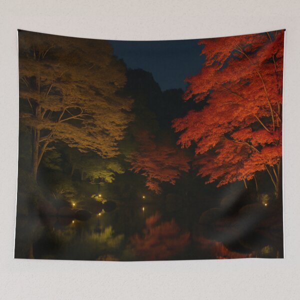 Item preview, Rokko Mountain in Autumn, Hyogo, Japan designed and sold by NihonKamonScape.
