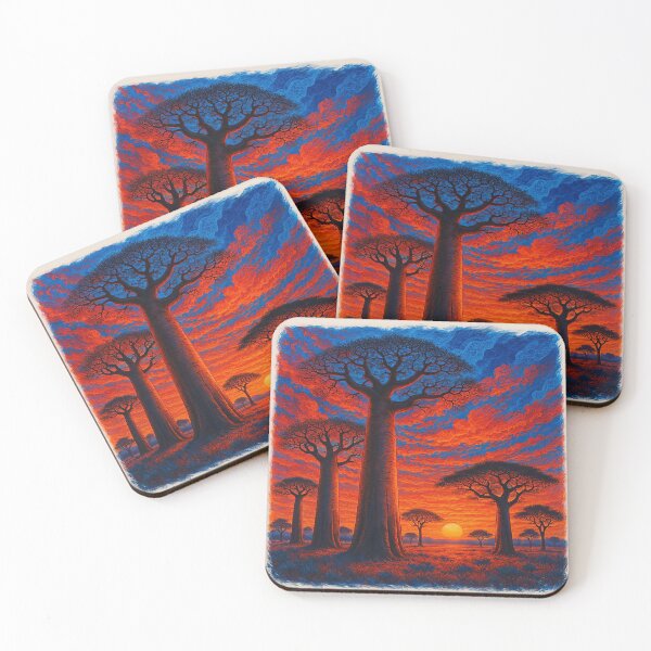 Item preview, The Baobab | African Sunset designed and sold by Le Pédagogue.