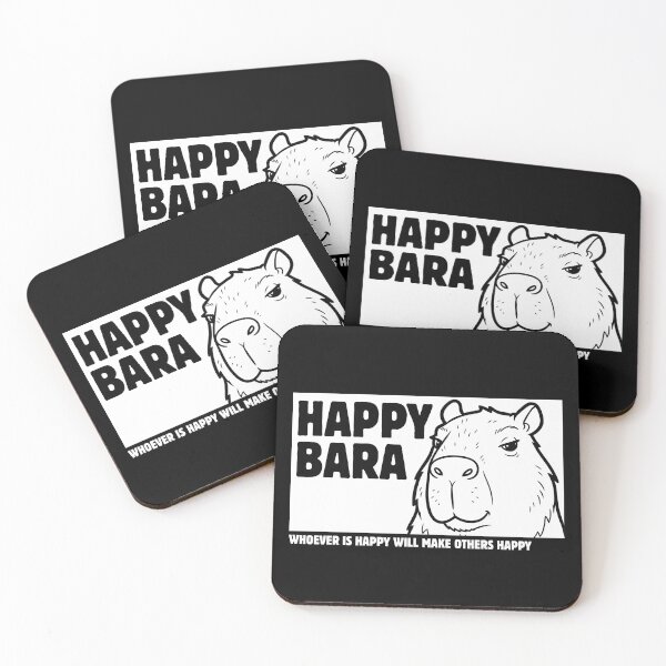 Item preview, Happybara - Whoever is happy will make others happy designed and sold by The magic  Yellow bus.