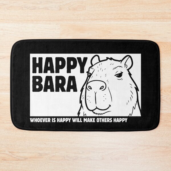 Item preview, Happybara - Whoever is happy will make others happy designed and sold by The magic  Yellow bus.