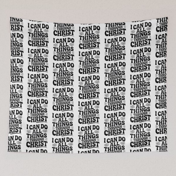 Item preview, I Can Do All Things Through Christ designed and sold by graphic-genie.