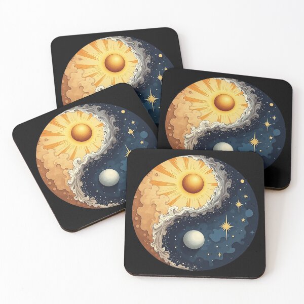 Item preview, Yin Yang - Sun and Moon - Balance of the Universe designed and sold by Hans-Design.