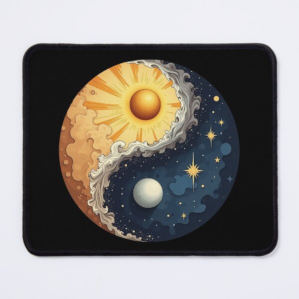 Item preview, Yin Yang - Sun and Moon - Balance of the Universe designed and sold by Hans-Design.
