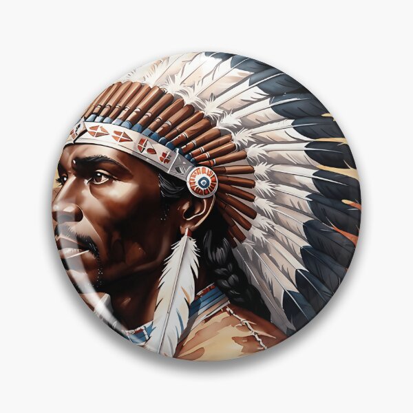 Item preview,  Proud Niiji- Indigenous American Man designed and sold by AsheleeBartizal.
