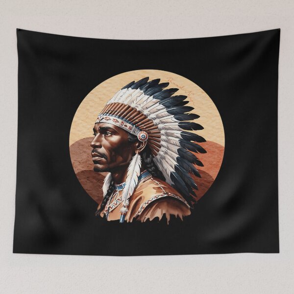 Item preview,  Proud Niiji- Indigenous American Man designed and sold by AsheleeBartizal.