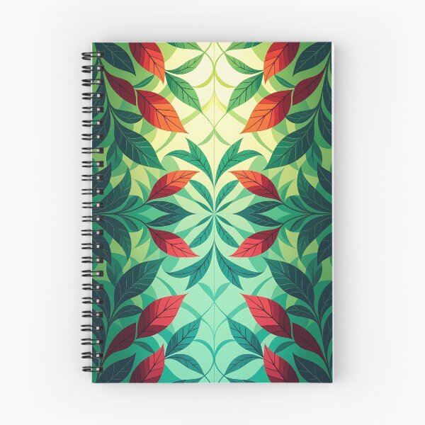 Item preview, Colorful, Flowers & Leaves, Abstract Artistic Stylize, Symmetrical Repeated Texture Pattern (image size 8320x12480) designed and sold by Digital-Davinci.
