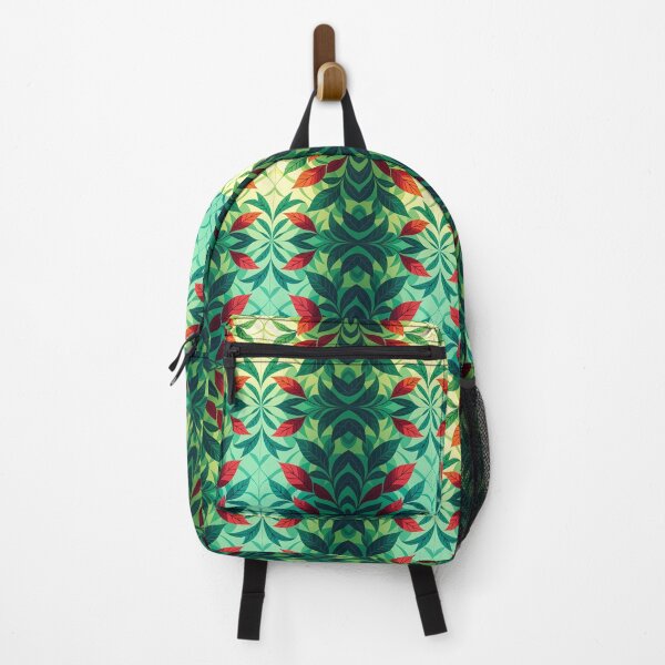 Item preview, Colorful, Flowers & Leaves, Abstract Artistic Stylize, Symmetrical Repeated Texture Pattern (image size 8320x12480) designed and sold by Digital-Davinci.