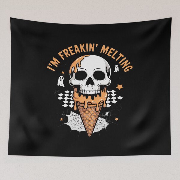 Item preview, Im Freaking-Melting Ice Cream Halloween Spooky Ghost designed and sold by JonBarnes22.