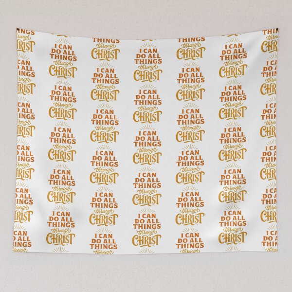 Item preview, I Can Do All Things Through Christ designed and sold by graphic-genie.