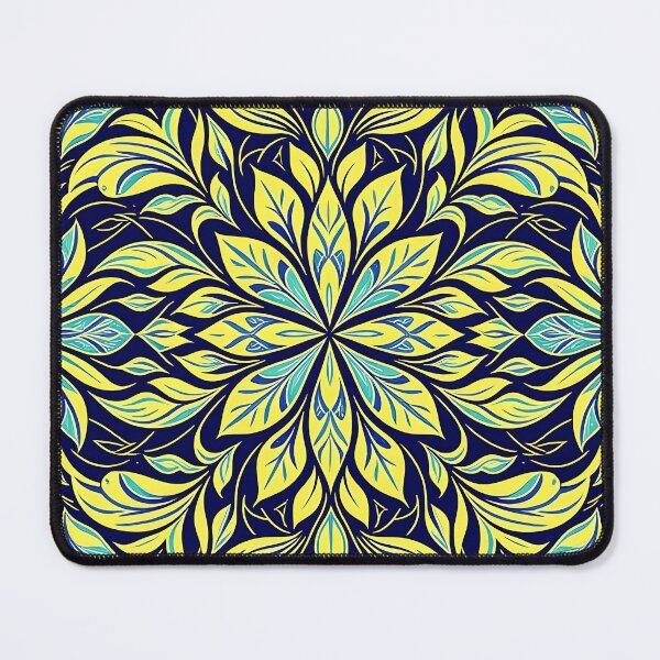 Item preview, Colorful, Flowers & Leaves, Abstract Artistic Stylize, Symmetrical Repeated Texture Pattern (image size 8320x12480) designed and sold by Digital-Davinci.