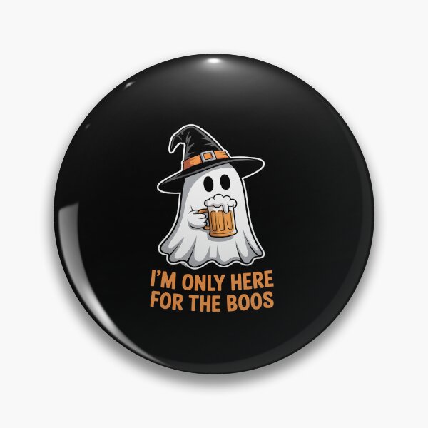 Item preview, I'm Only Here for the Boos Halloween Spooky Humor, Men Women designed and sold by JonBarnes22.