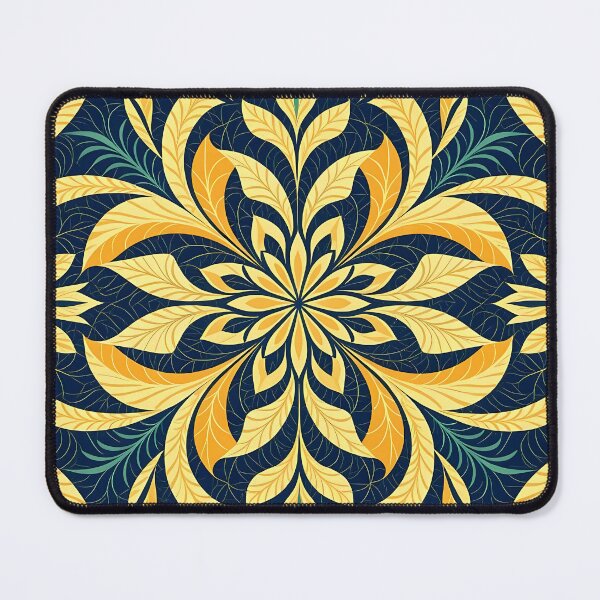 Item preview, Colorful, Flowers & Leaves, Abstract Artistic Stylize, Symmetrical Repeated Texture Pattern (image size 8320x12480) designed and sold by Digital-Davinci.