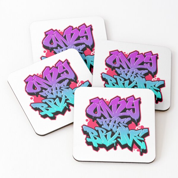 Item preview, Only The Brave Graffiti Street Art Design  Bold Urban Quote designed and sold by SipanjiGFArt.