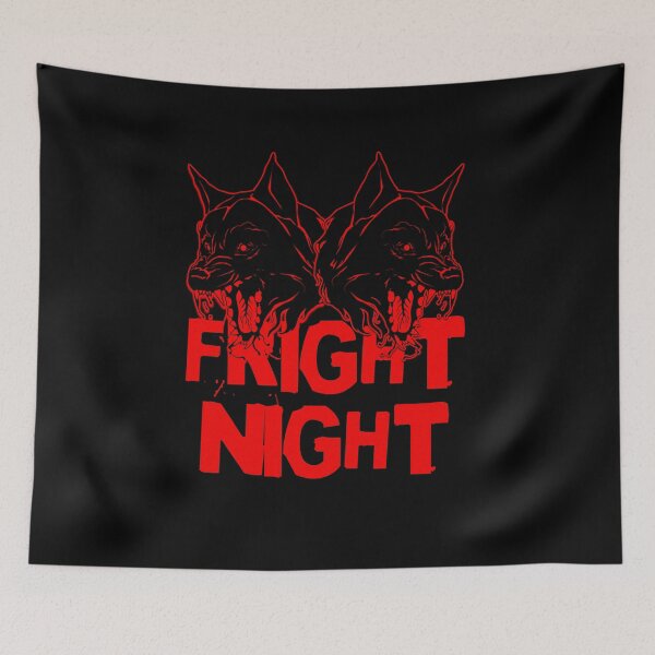 Item preview, Fright Night Double Hellhound Horror Art designed and sold by OLOstudio.