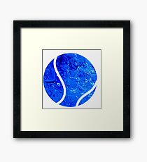 Tennis Ball Gerahmter Kunstdruck