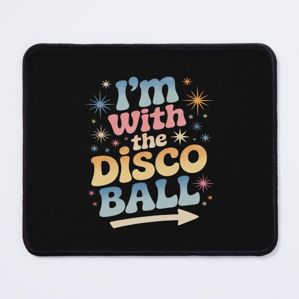 Item preview, I'm With The Disco Ball Halloween Lazy DIY Costume Party designed and sold by JulienAureo.