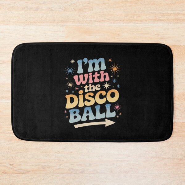 Item preview, I'm With The Disco Ball Halloween Lazy DIY Costume Party designed and sold by JulienAureo.