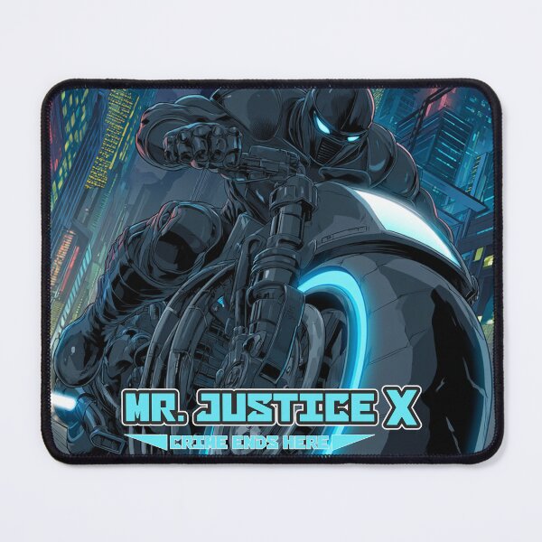 Item preview, MR. JUSTIC X-CRIME ENDS HERE designed and sold by LuharBrothers.