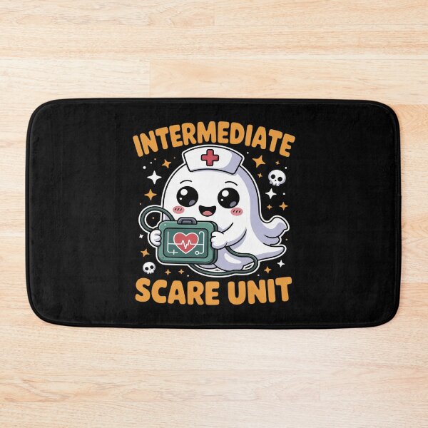 Item preview, IMCU Intermediate Care Scare Unit Halloween Spooky Nurse designed and sold by JulienAureo.