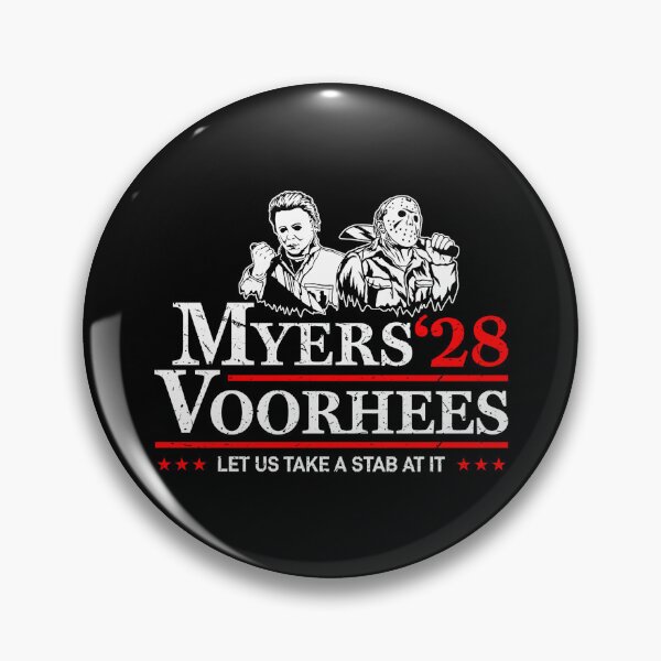 Item preview, Myers Voorhees 28 For President - Michael Myers Jason Voorhees 2028  designed and sold by Minecrafttt34.