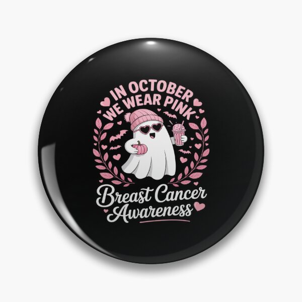 Item preview, In October We Boo Wear Pink Breast Cancer Awareness Halloween designed and sold by JulienAureo.