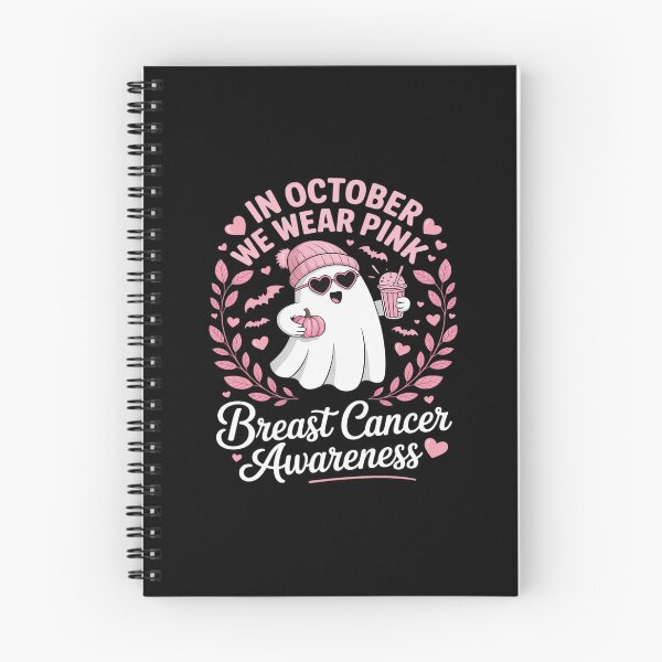Item preview, In October We Boo Wear Pink Breast Cancer Awareness Halloween designed and sold by JulienAureo.