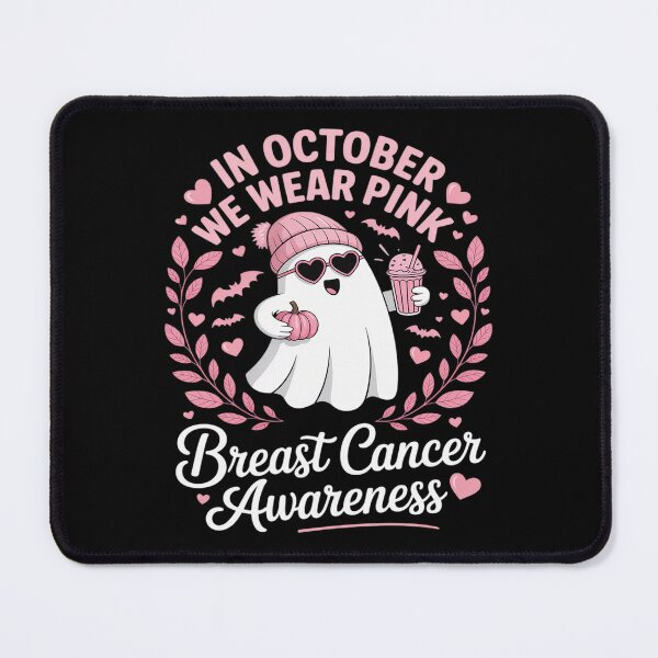 Item preview, In October We Boo Wear Pink Breast Cancer Awareness Halloween designed and sold by JulienAureo.