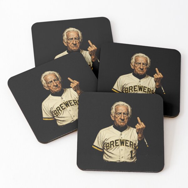 Item preview, Bob Uecker Baseball Meme Middle Finger Parody designed and sold by Minecrafttt44.