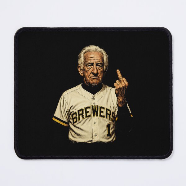 Item preview, Bob Uecker Baseball Meme Middle Finger Parody designed and sold by Minecrafttt44.