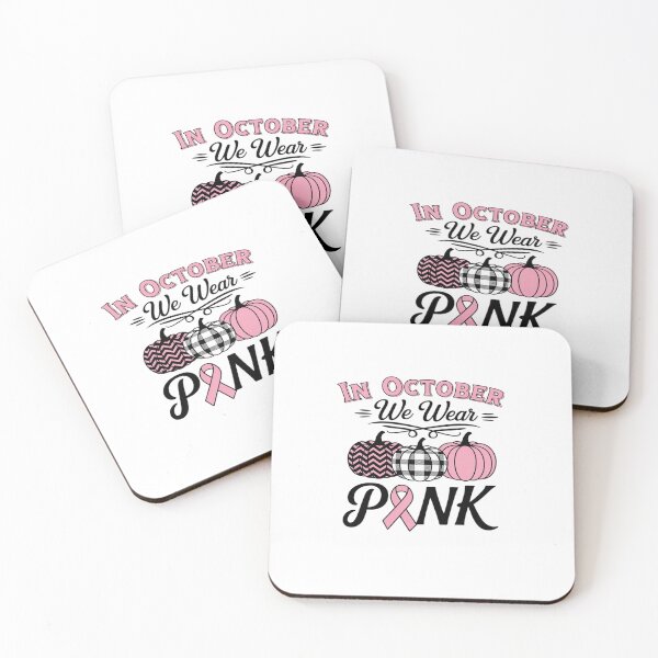 Item preview, In October We Wear Pink Thanksgiving Breast Cancer Awareness designed and sold by JulienAureo.