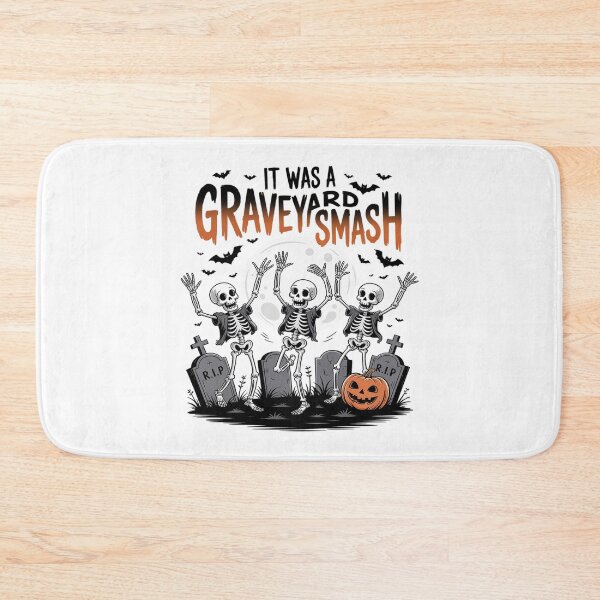 Item preview, It Was A Graveyard Smash Halloween Spooky Season Skeleton designed and sold by JulienAureo.