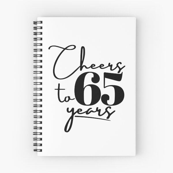 Item preview, Cheers to 65 Years | 65th Birthday Celebration Gift designed and sold by highflycrafts.
