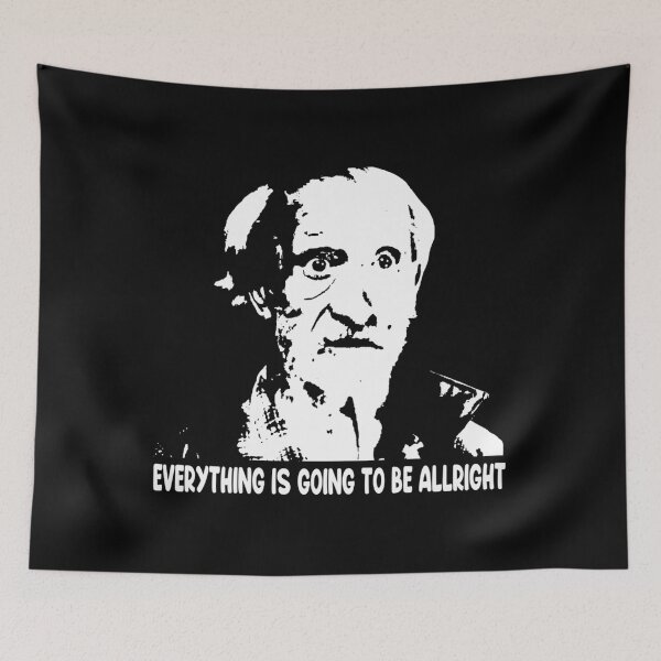 Item preview,  Everuthing Is Going To Allright Old Man In Bar Character designed and sold by LilliaValdez.