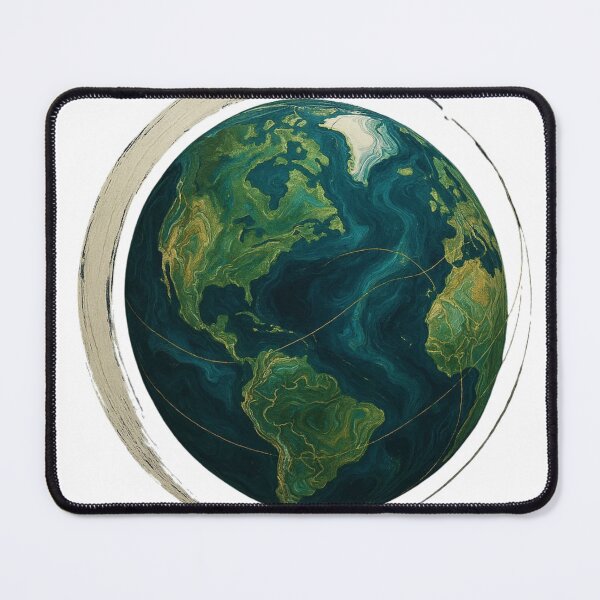 Item preview, World Cleanup Day – Zen Earth Enso by Kaon designed and sold by Zenlines by Ralf Gradl.