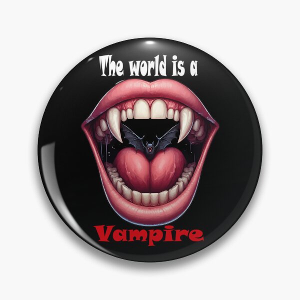 Item preview, The world is a vampire  designed and sold by zinnojcsalme.