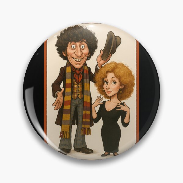Item preview, time and space travelling doctor with companion designed and sold by halibutgoatramb.