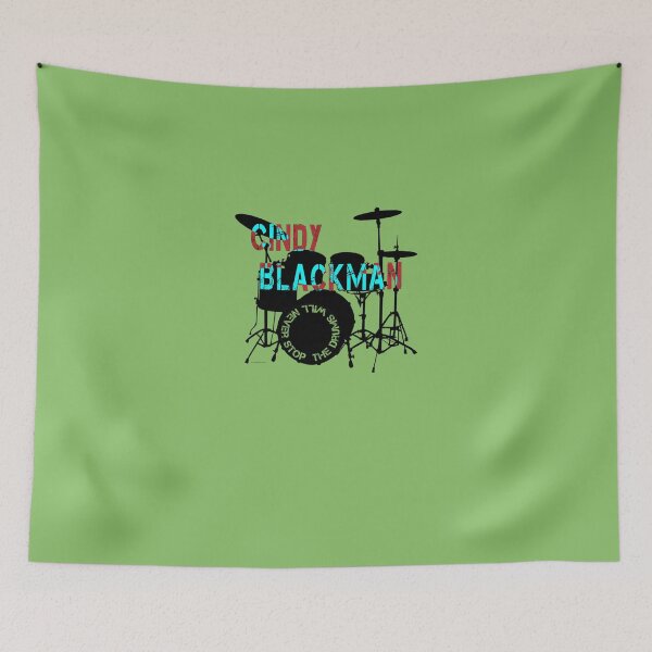 Item preview, Cindy Blackman---The-Drums-Will-Never-Stop-(K) designed and sold by MargritBreuer.