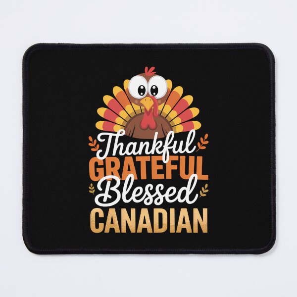 Item preview, Thanksgiving Thankful Greatful Blessed Canadian designed and sold by brynatshop.