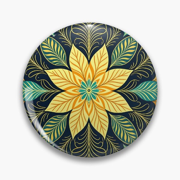 Item preview, Colorful, Flowers & Leaves, Abstract Artistic Stylize, Symmetrical Repeated Texture Pattern (image size 8320x12480) designed and sold by Digital-Davinci.