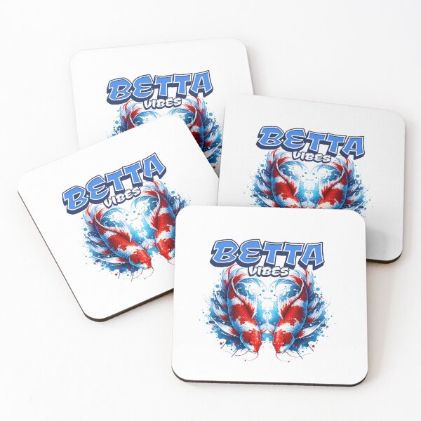 Item preview, Betta Vibes – Colorful Siamese Fighting Fish Aquarium Art designed and sold by Graphic Botique.